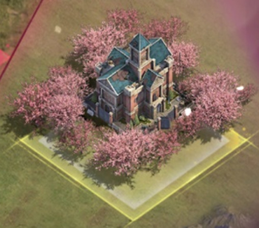 基地-外観「桜舞う七海」