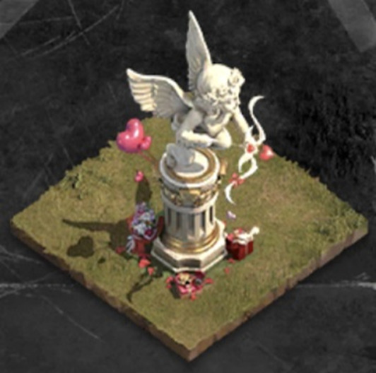 基地施設ー装飾物（戦闘効果系）の「キューピッド」