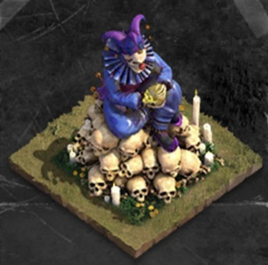 基地施設ー装飾物（戦闘効果系）の「ピエロの基地」