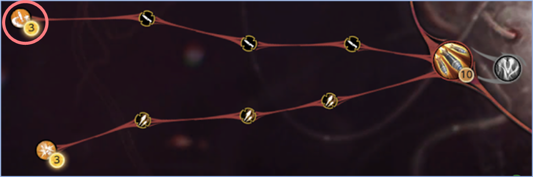 巨獣スキル「スーパーチャージ」の位置