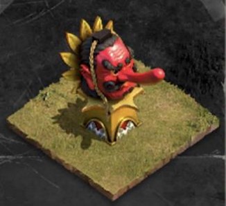 あっぱれ天狗像