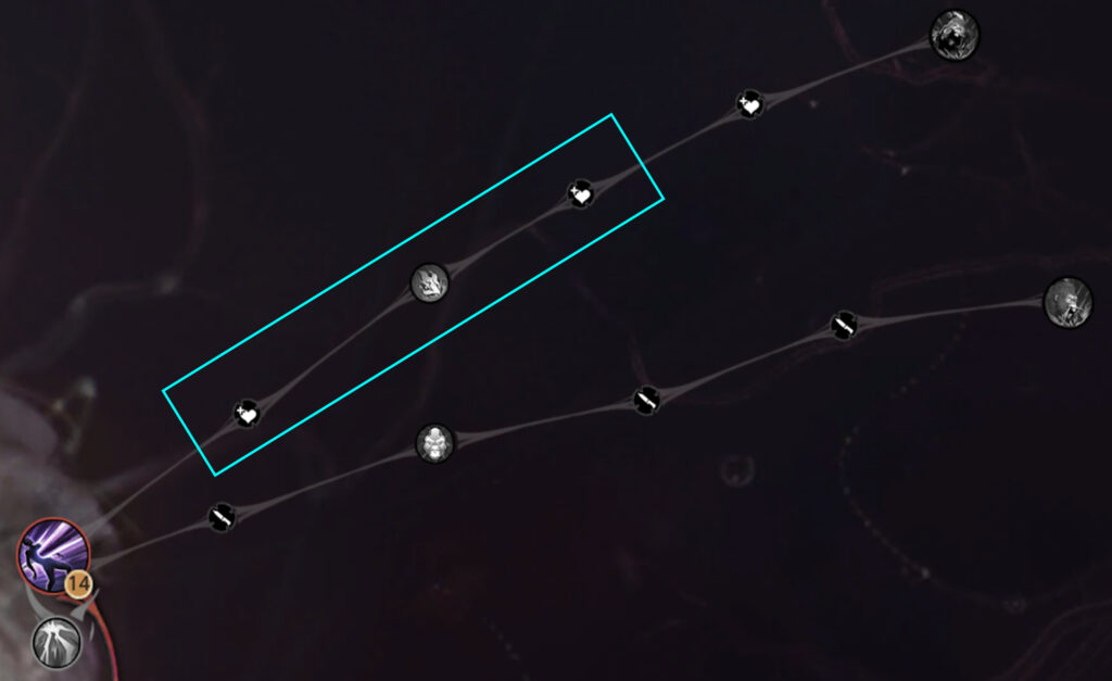 巨獣スキル「歩兵保護」「機動兵保護」「狙撃兵保護」の位置