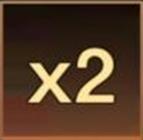 ラッキーカード-倍率カードx2