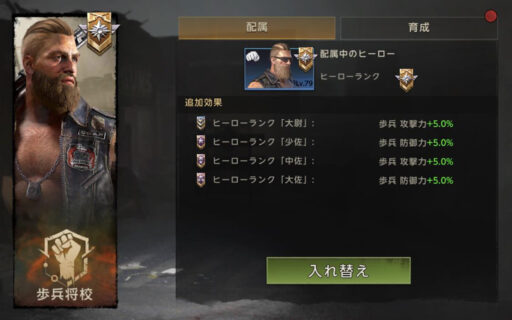 特務隊-ヒーロー配置