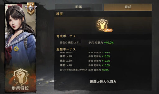 特務隊-練度Lv最大