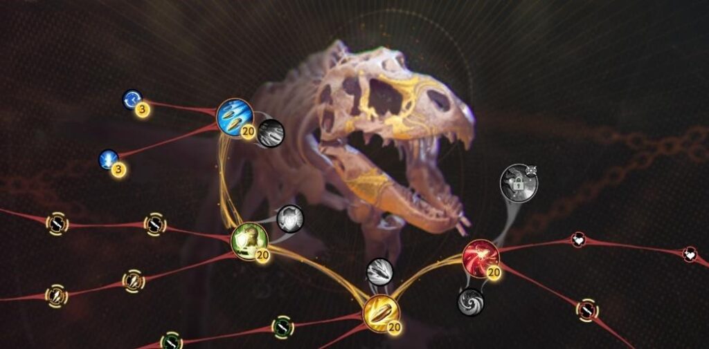 巨獣2号（恐竜）-スキル