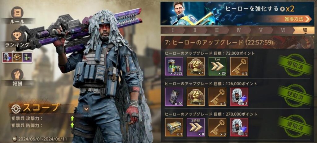 最強サバイバル指揮官（SOTF）（11世代～）