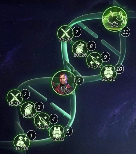 クリスタル研究-歩兵